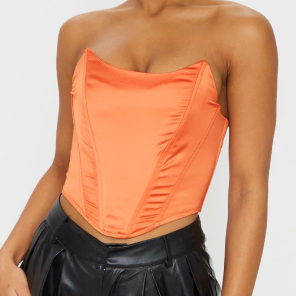 Orange Corset